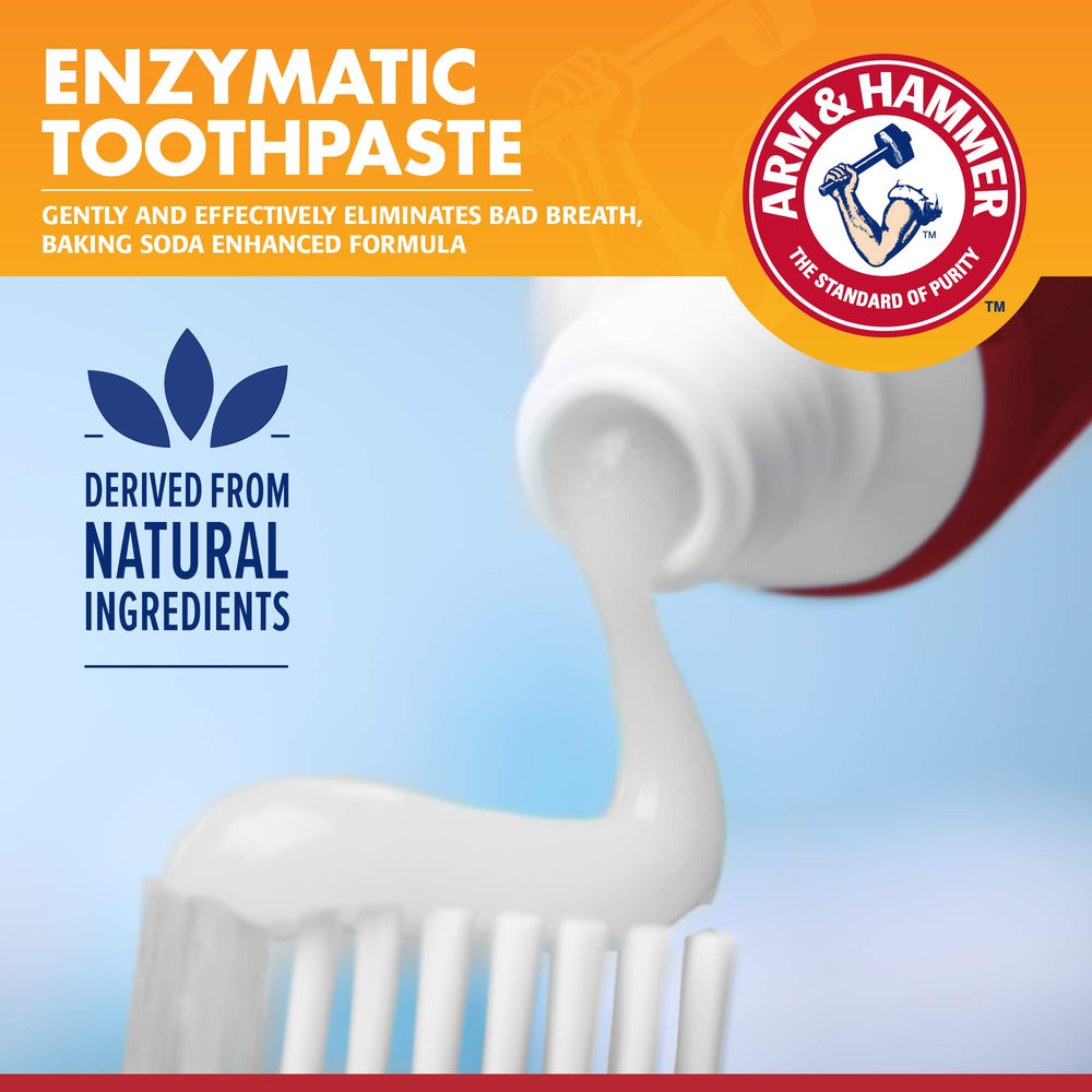 Arm & Hammer pasta enzimatica sabor pollo para perros, ayuda a controlar el mal aliento.