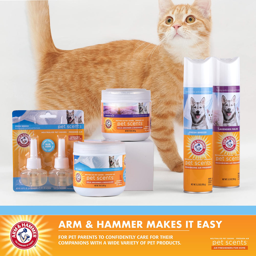 Arm & Hammer Pet Scents Gel uso versatil en areas de mascotas cajas de arena