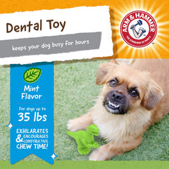 Arm & Hammer Nubbies Surcos de fregado, ayuda a limpiar dientes durante la masticación
