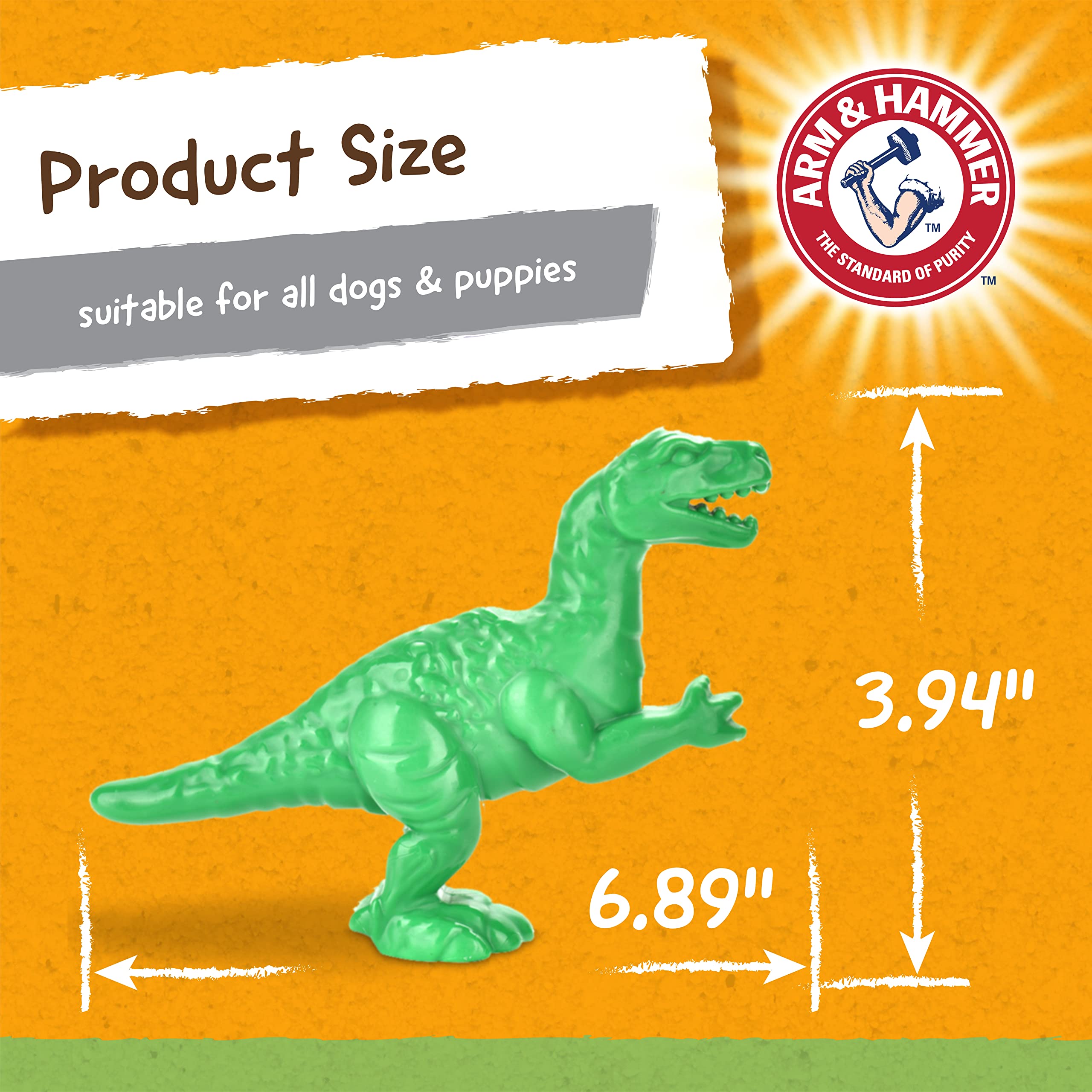 Arm & Hammer Nubbies Seguro para uso interior y exterior