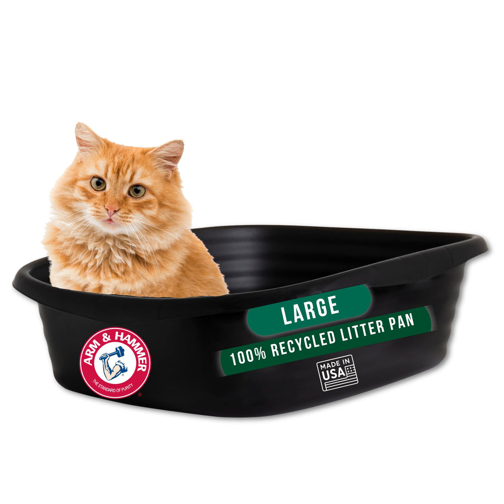 Arm & Hammer Simply Reciclado Pan para Arena de Gato, gran tamaño para comodidad.