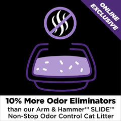Etiqueta de 14 días de control de olor en ARM & HAMMER SLIDE Platinum