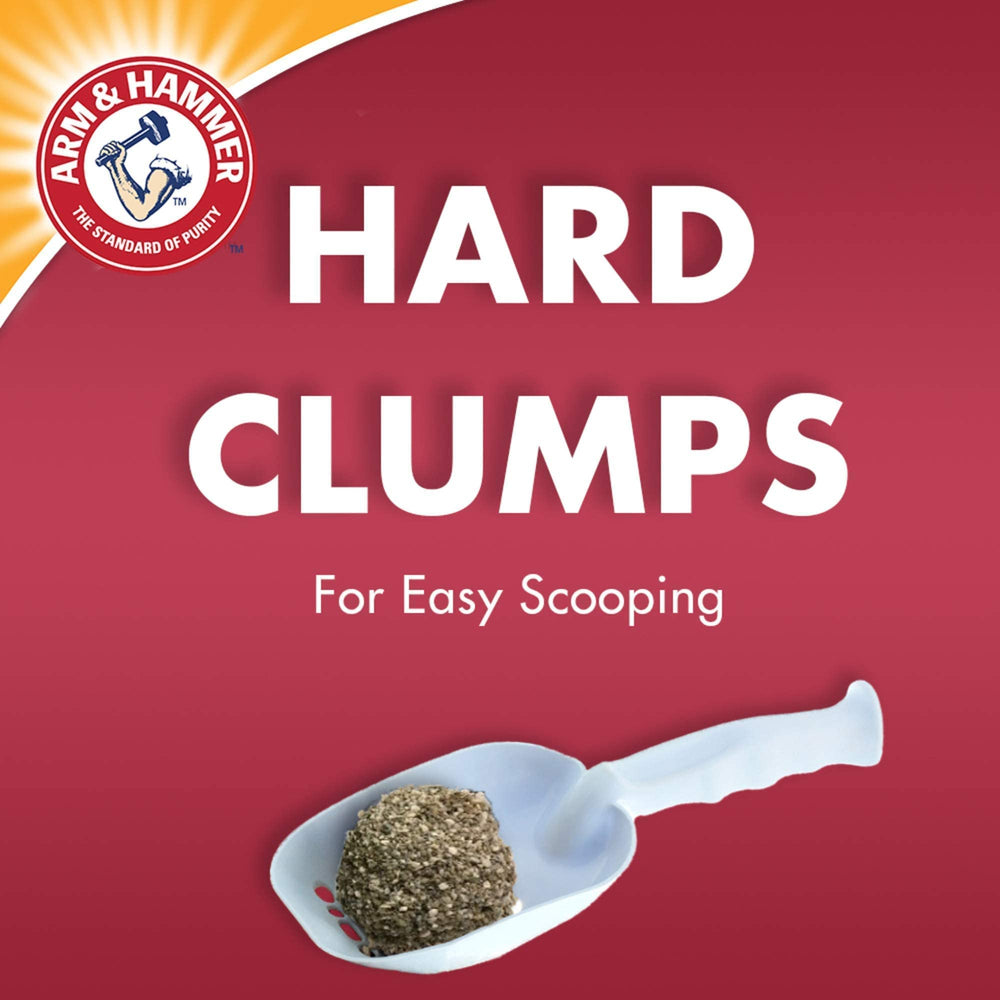 Arm & Hammer Super Scoop bajo rastro gracias al polvo reducido.