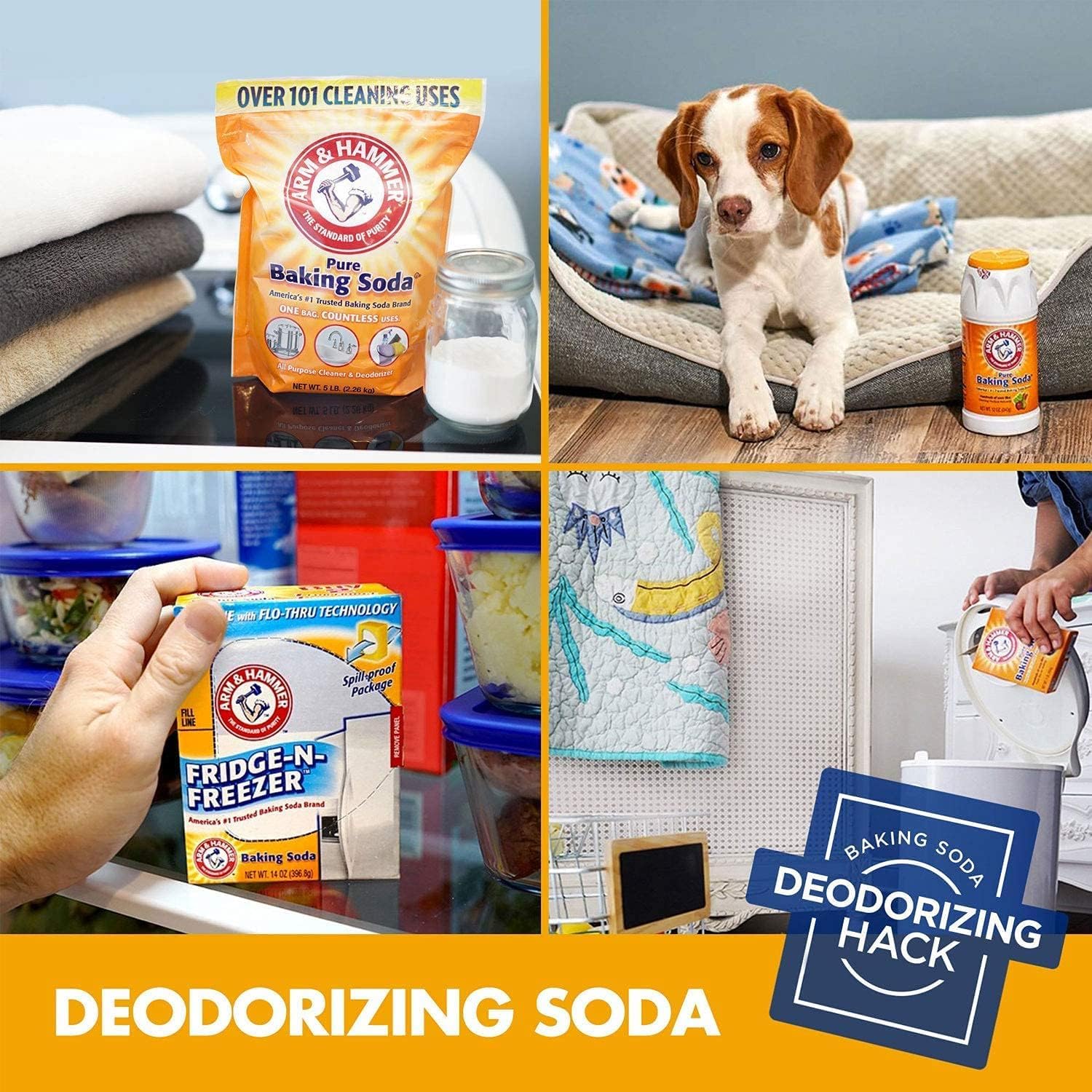 Arm & Hammer Super Scoop fragancia fresca se libera con cada uso.