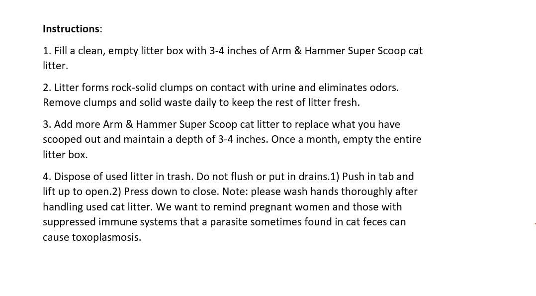 Arm & Hammer Super Scoop libre de polvo, grumos firmes para eliminar la fuente