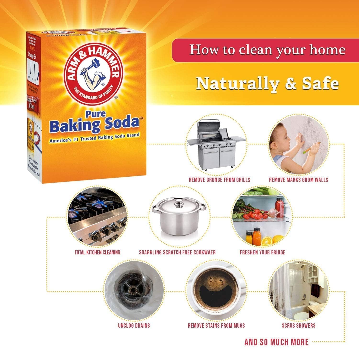 Arm & Hammer Super Scoop olor neutralizado al contacto con la caja de arena.
