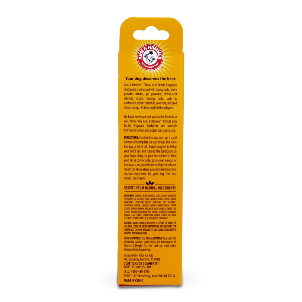 Arm & Hammer uso diario para perros, opción segura para el cuidado dental.