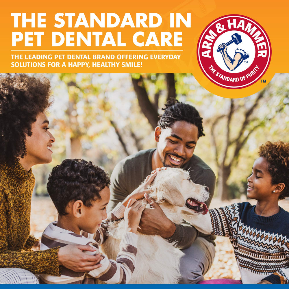 Arm & Hammer uso diario tras comidas para higiene dental.