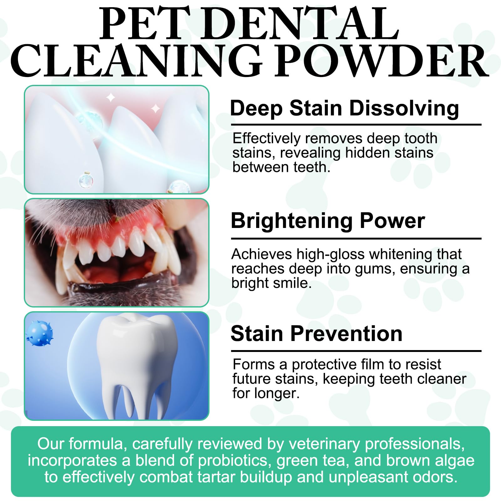 ARMOYA polvo dental para perros, fácil de incorporar en la rutina diaria