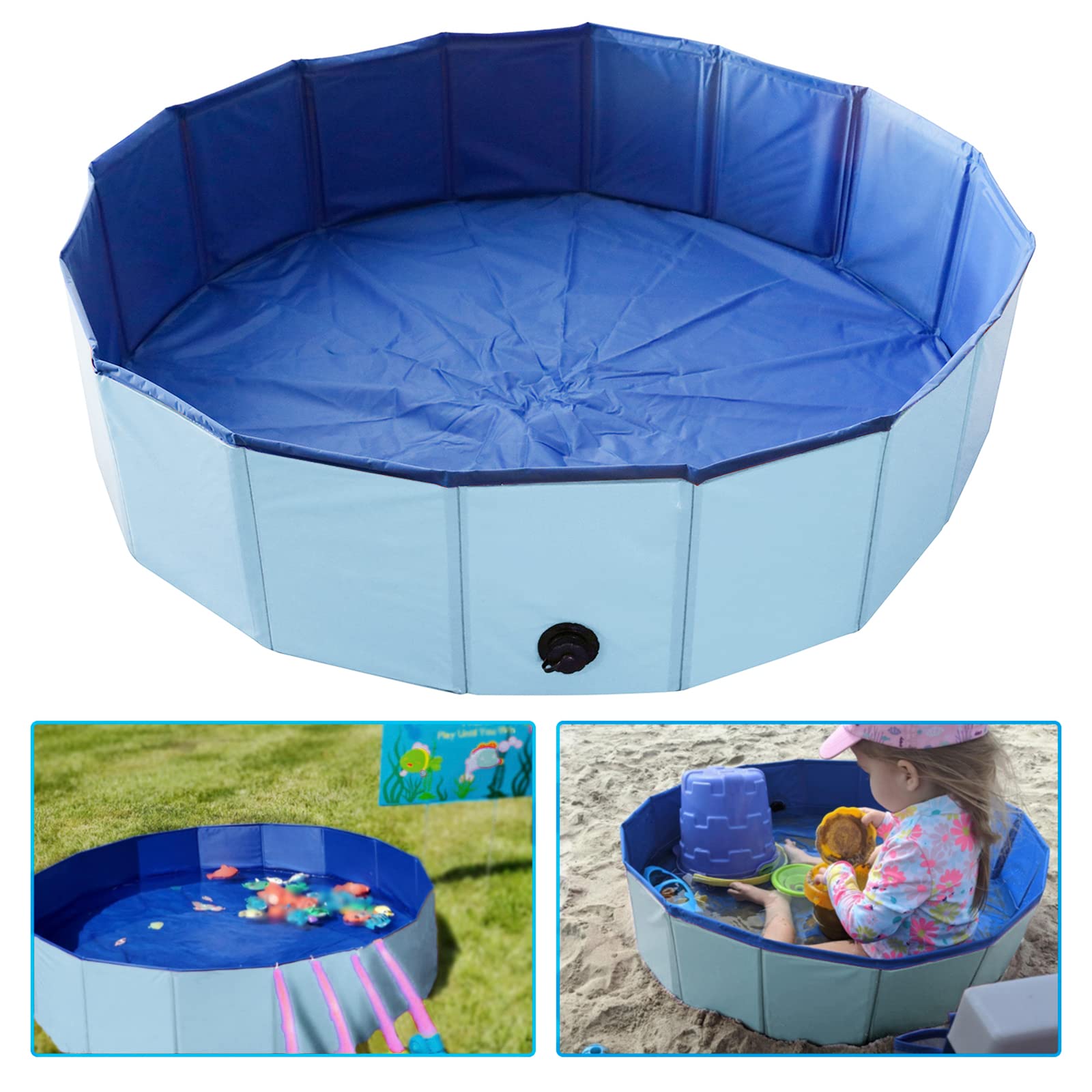 Artilife caja de partos azul, espacio seguro para perros.