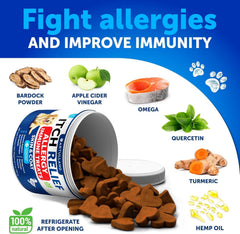Artullano Probióticos para perros apoyo digestivo y equilibrio intestinal.