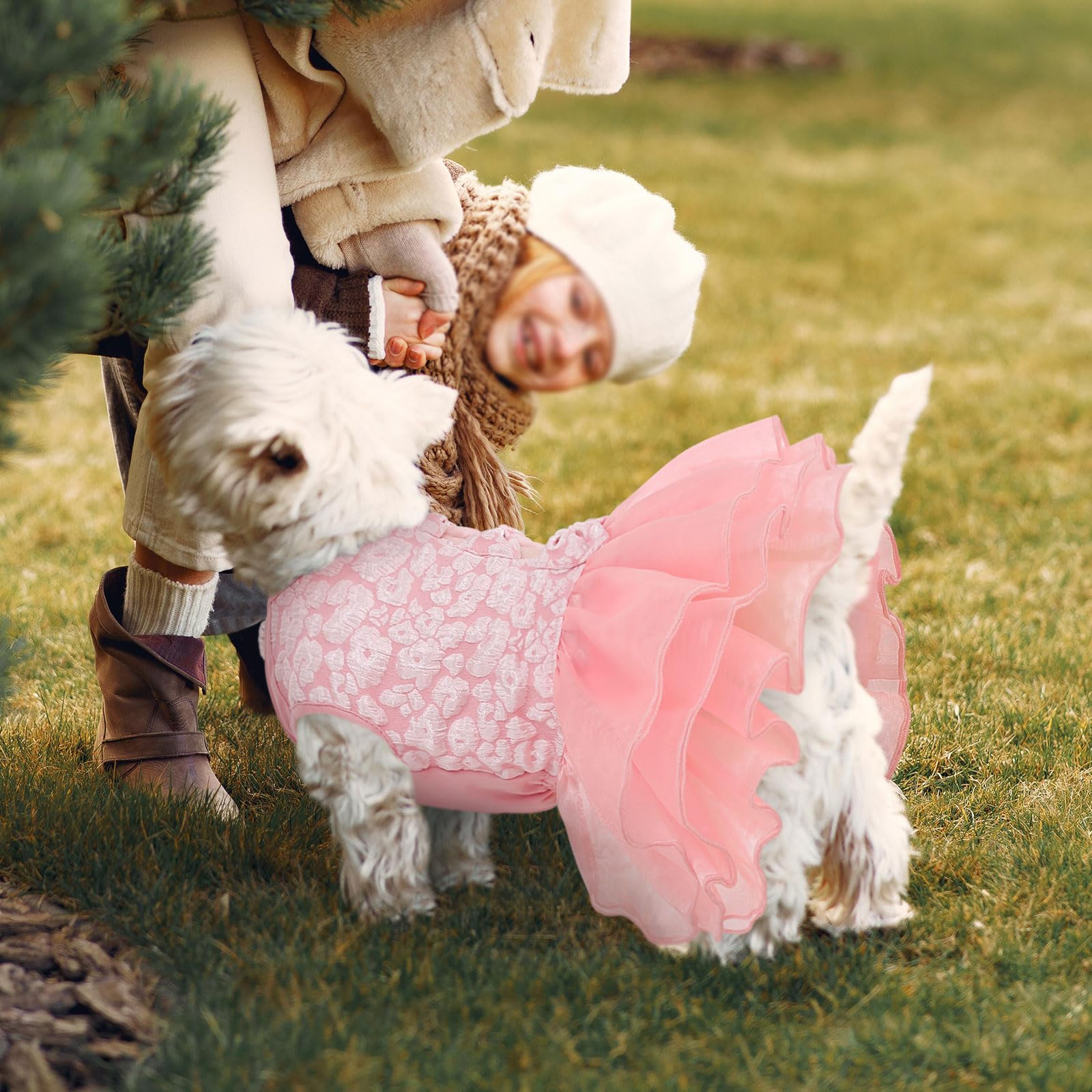 ASENKU conjunto para bodas y fiestas de mascotas, versátil.