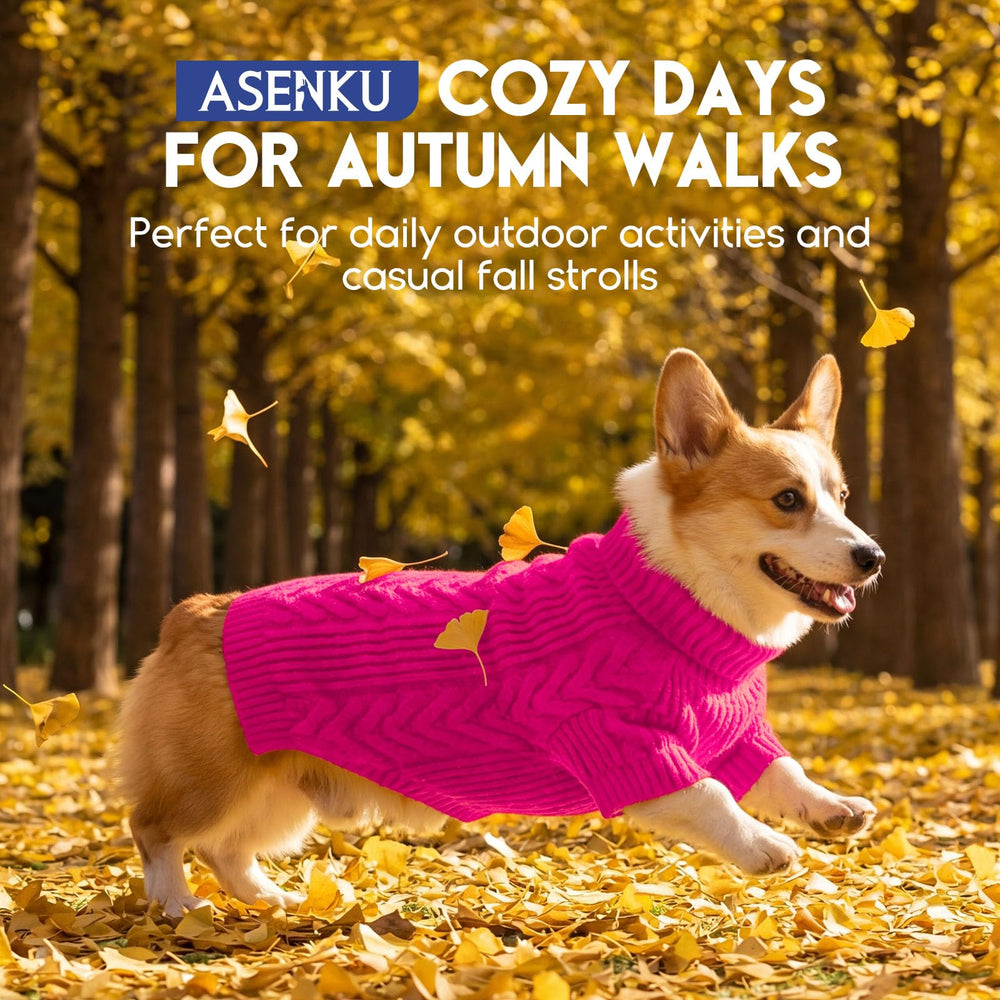 ASENKU sudadera para perro XXL puño y cuello doblables para ponérsela fácilmente.