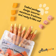 ASMPET ingredientes-calabaza naturales para la dieta del perro.
