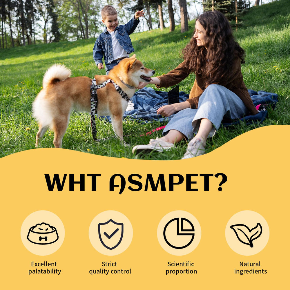 ASMPET snacks con taurina para apoyar bienestar potencial del corazón del perro