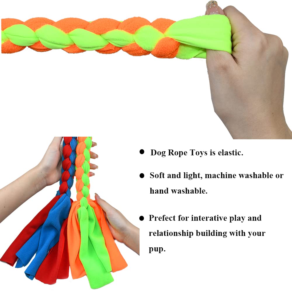 ASOCEA cuerda de entrenamiento para perro, excelente para juegos de tirar