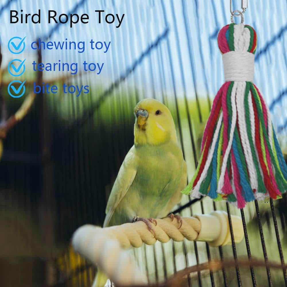 ASOCEA juguete entretenido para aves, estímulo del juego