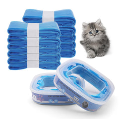 Astrallgn bolsas de recambio para arenero, paquete de 10, solución práctica para varios gatos