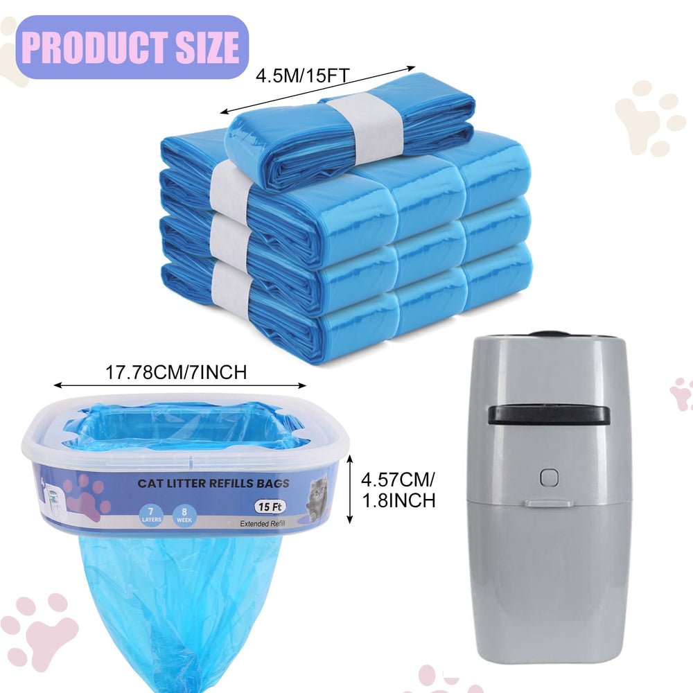 Bolsas compatibles con cubos estándar, estilo y Plus para un llenado limpio