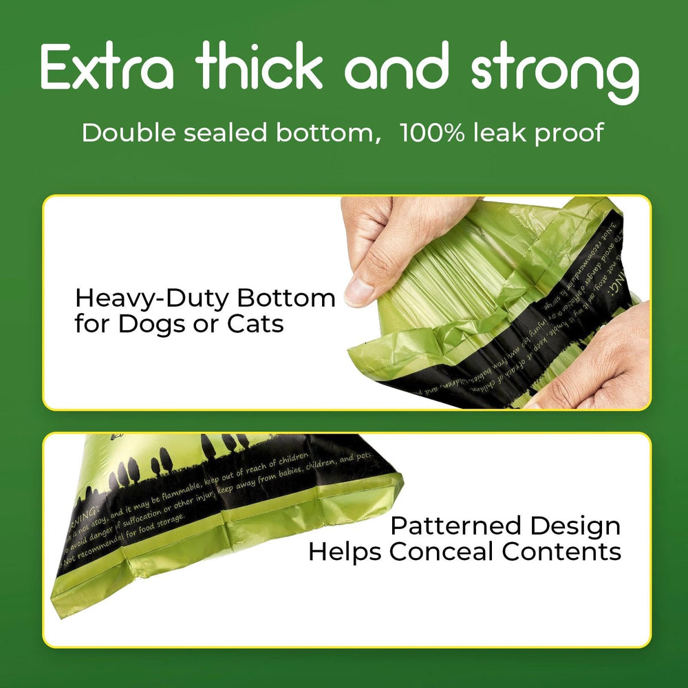 ATIFBOP bolsas para perros, aroma a limón para neutralizar olores.