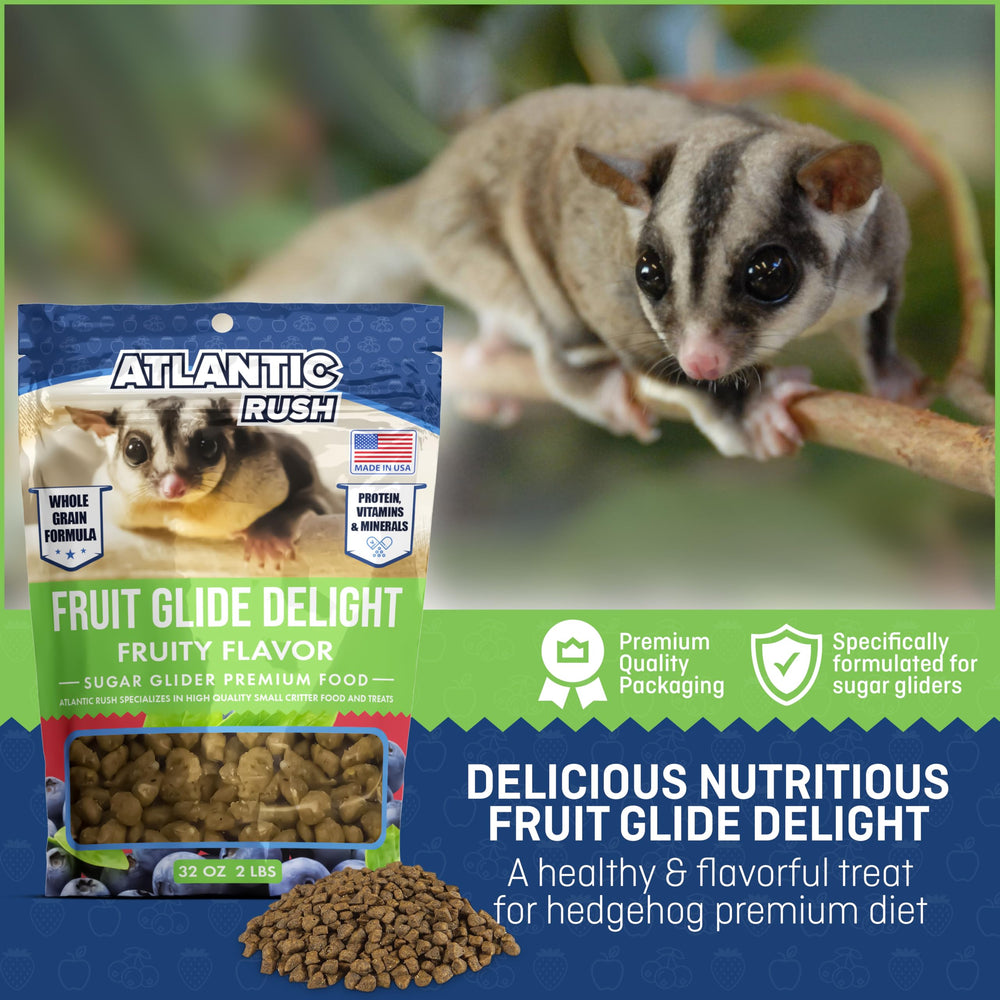 Atlantic Rush Fruit Glide Delight, proteínas de alta calidad para apoyo energético.