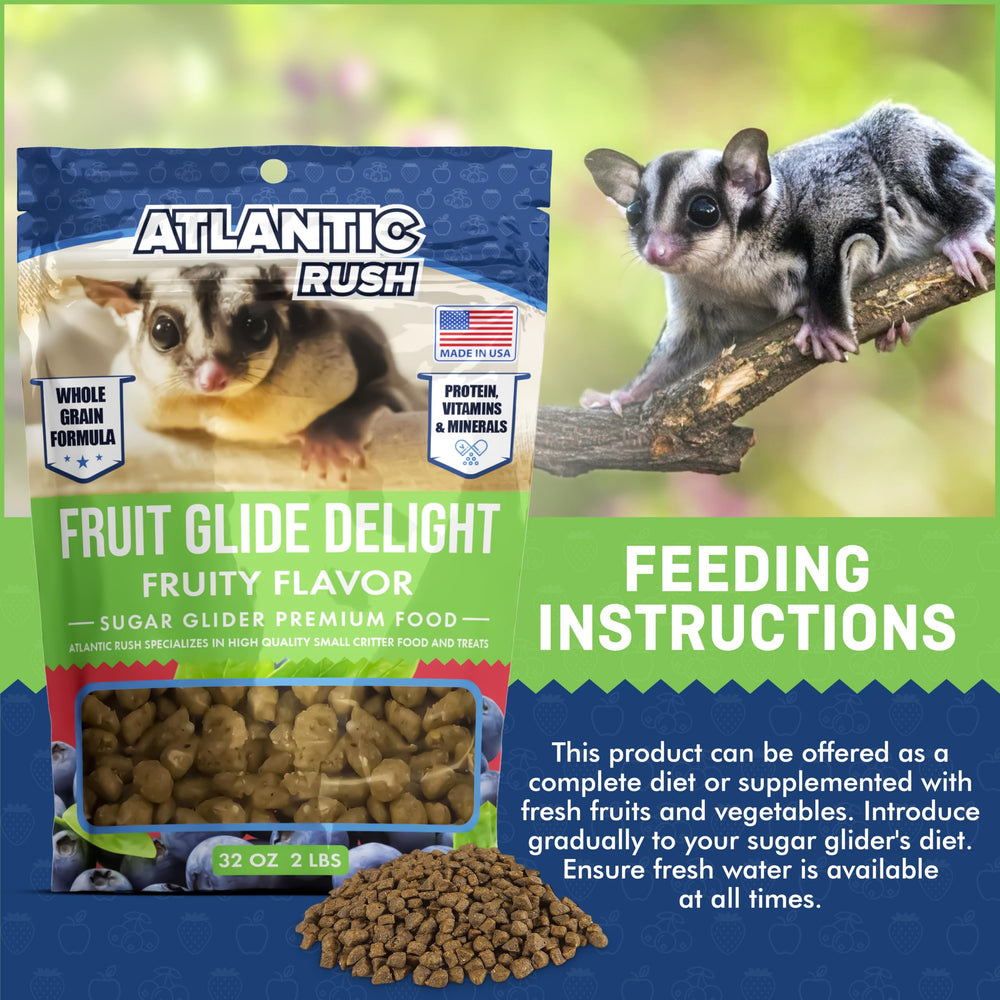Atlantic Rush Fruit Glide Delight, vitaminas y minerales esenciales para la salud general.