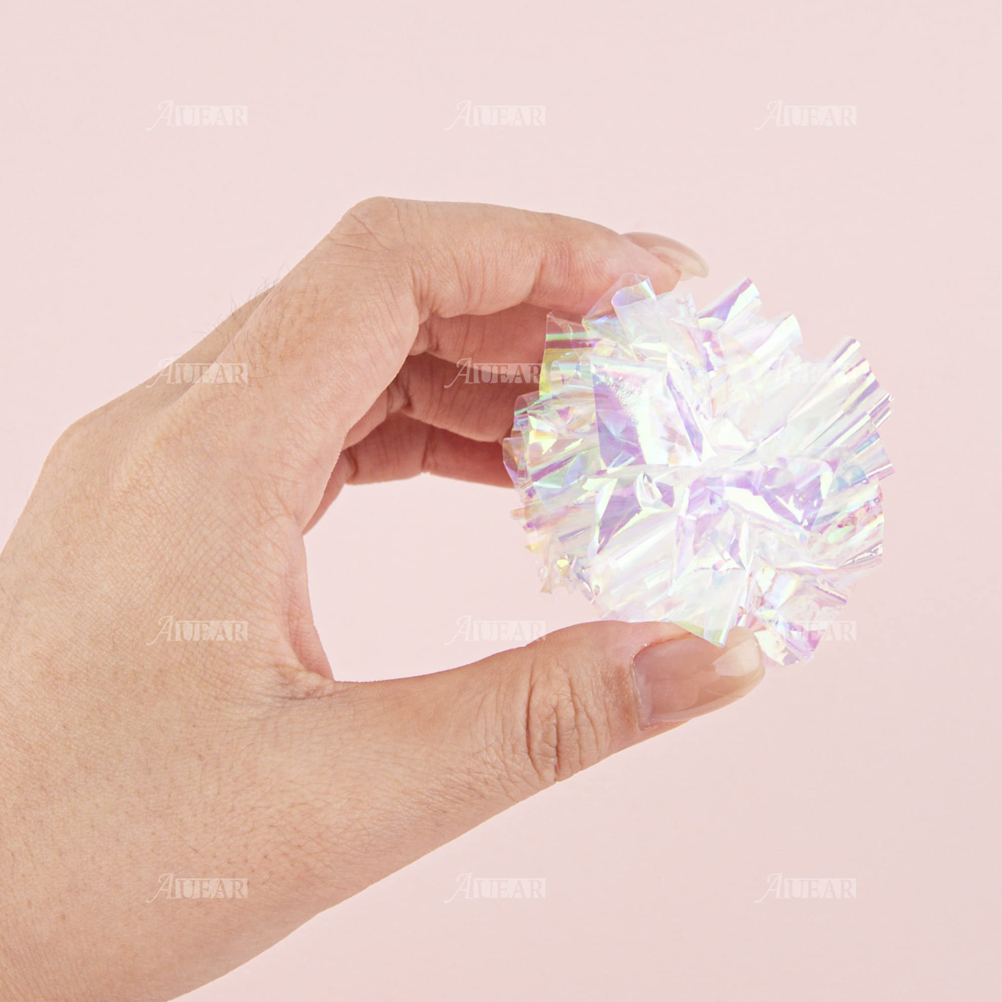 Pelotas crinkle resistentes de AUEAR para juego diario y mordisqueos seguros.