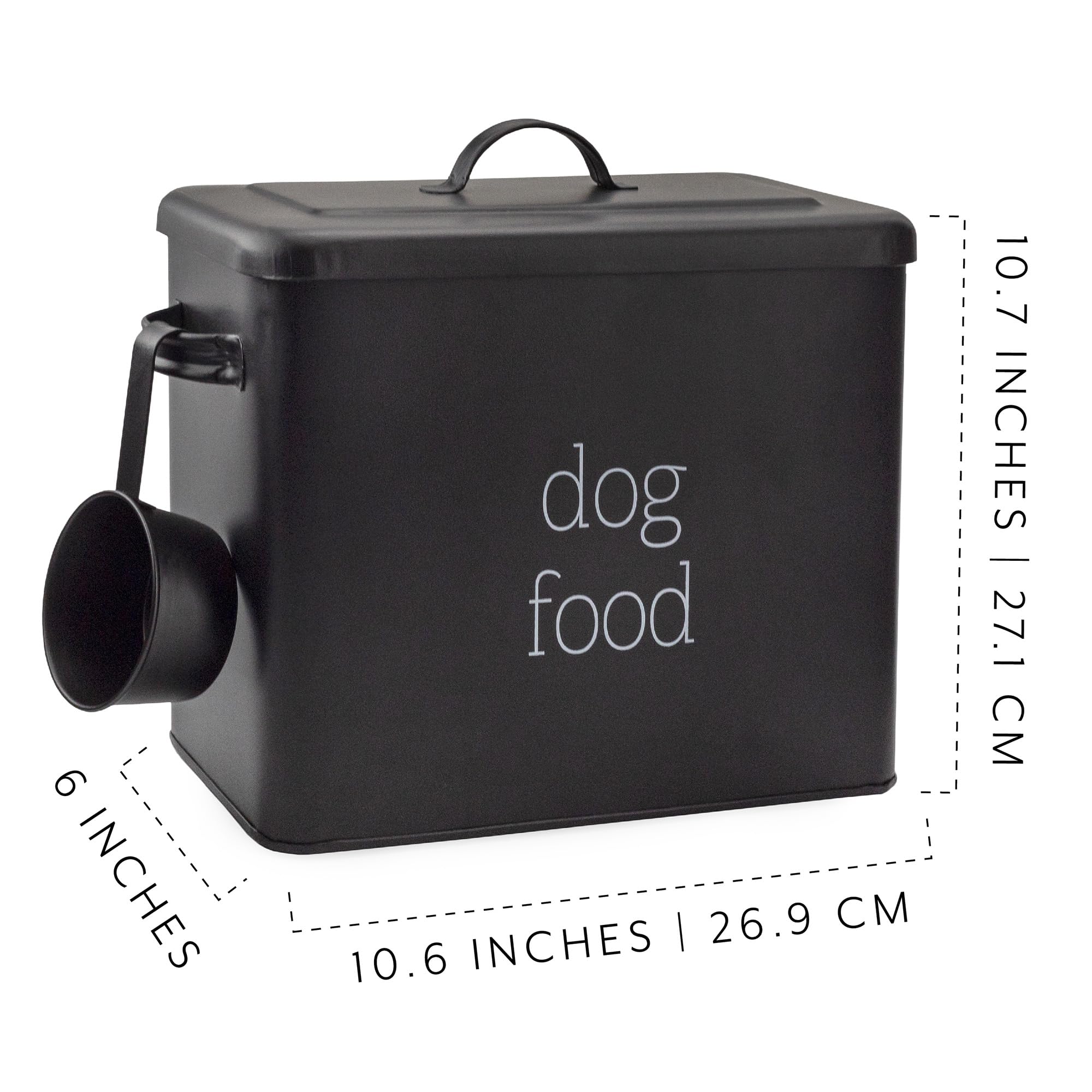 AuldHome cucharón colgante incluido que cuelga del asa para medición 2/3 taza.