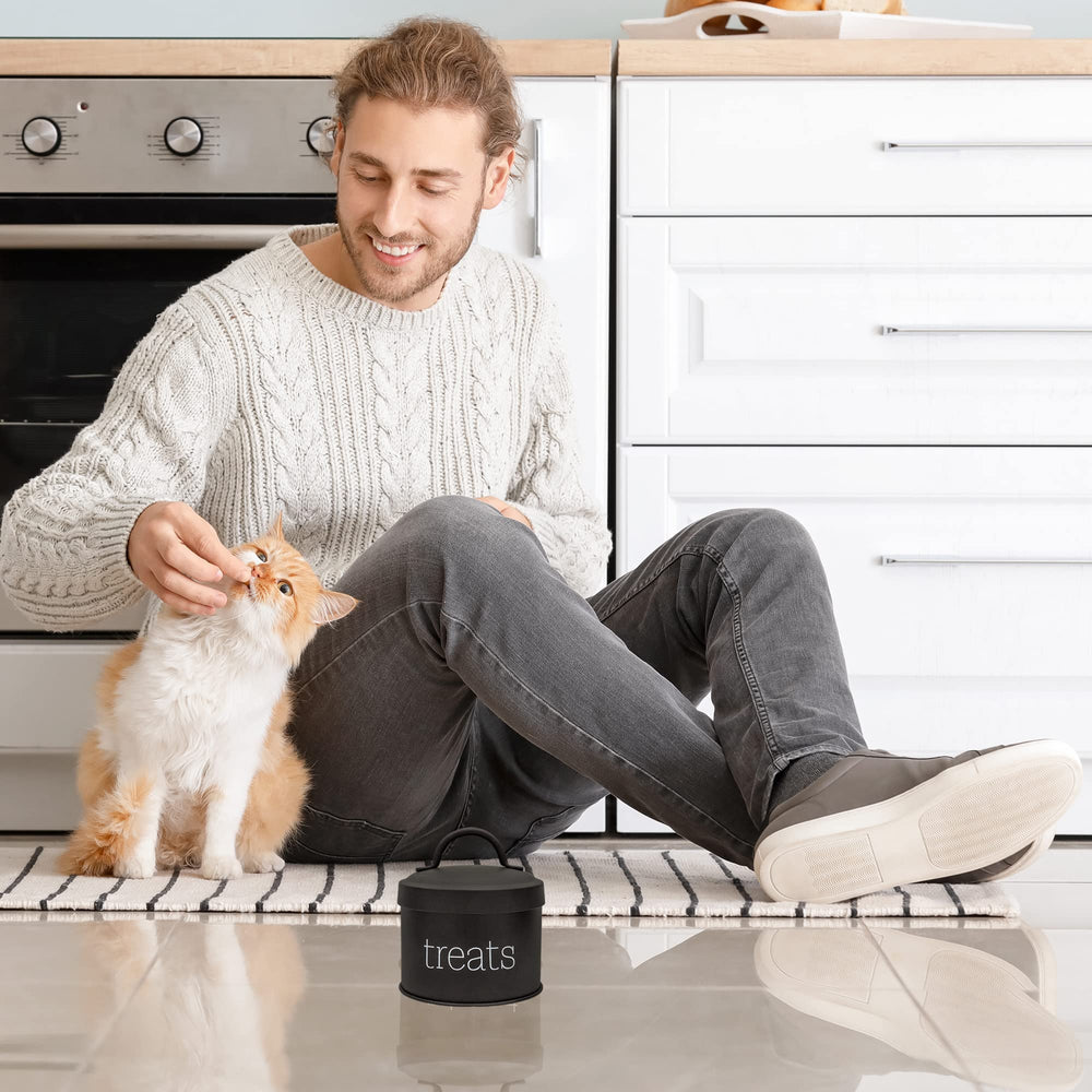 Jarra de almacenamiento AuldHome para golosinas, estilo retro moderno para cocina o sala
