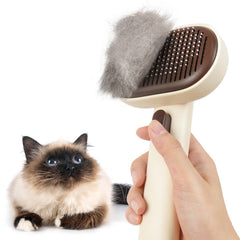 Cepillo Aumuca para gatos de interior, ayuda a reducir pelo suelto.