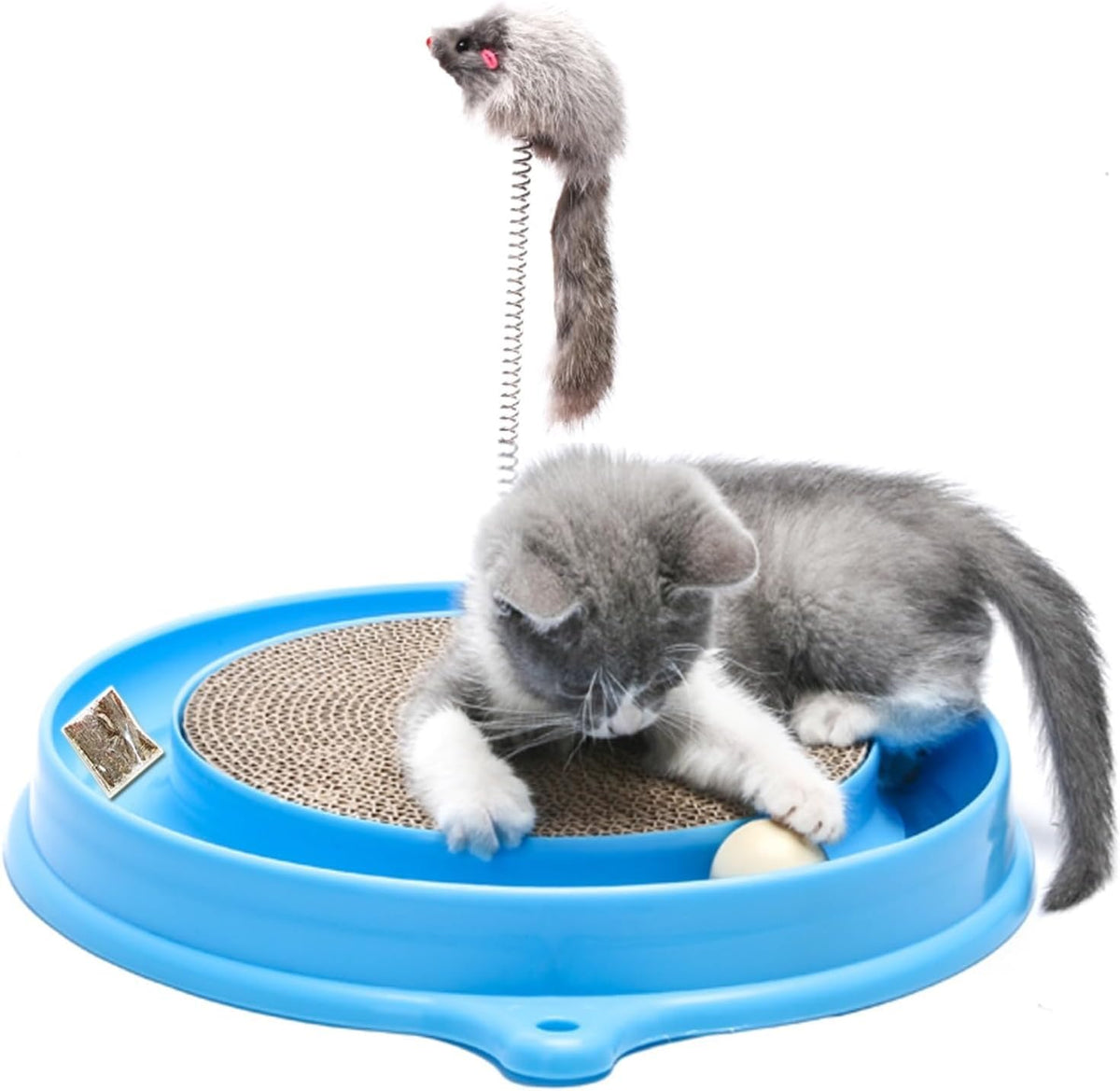 AUOON rasca-gato placa de cartón para uñas sanas y muebles protegidos