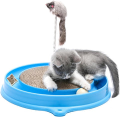 AUOON rasca-gato placa de cartón para uñas sanas y muebles protegidos