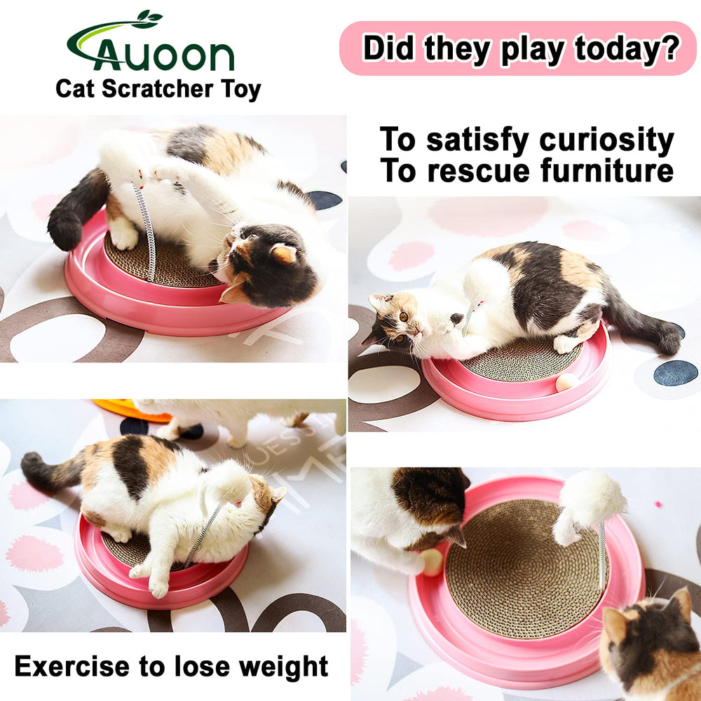 AUOON Uso-multi-gatos ideal para hogares con varios felinos.