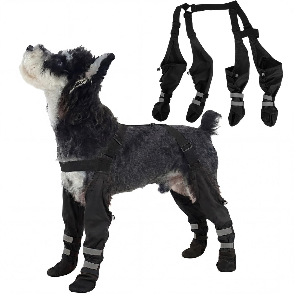 AuraPaw botas suspensor con ajuste seguro para caminatas al exterior