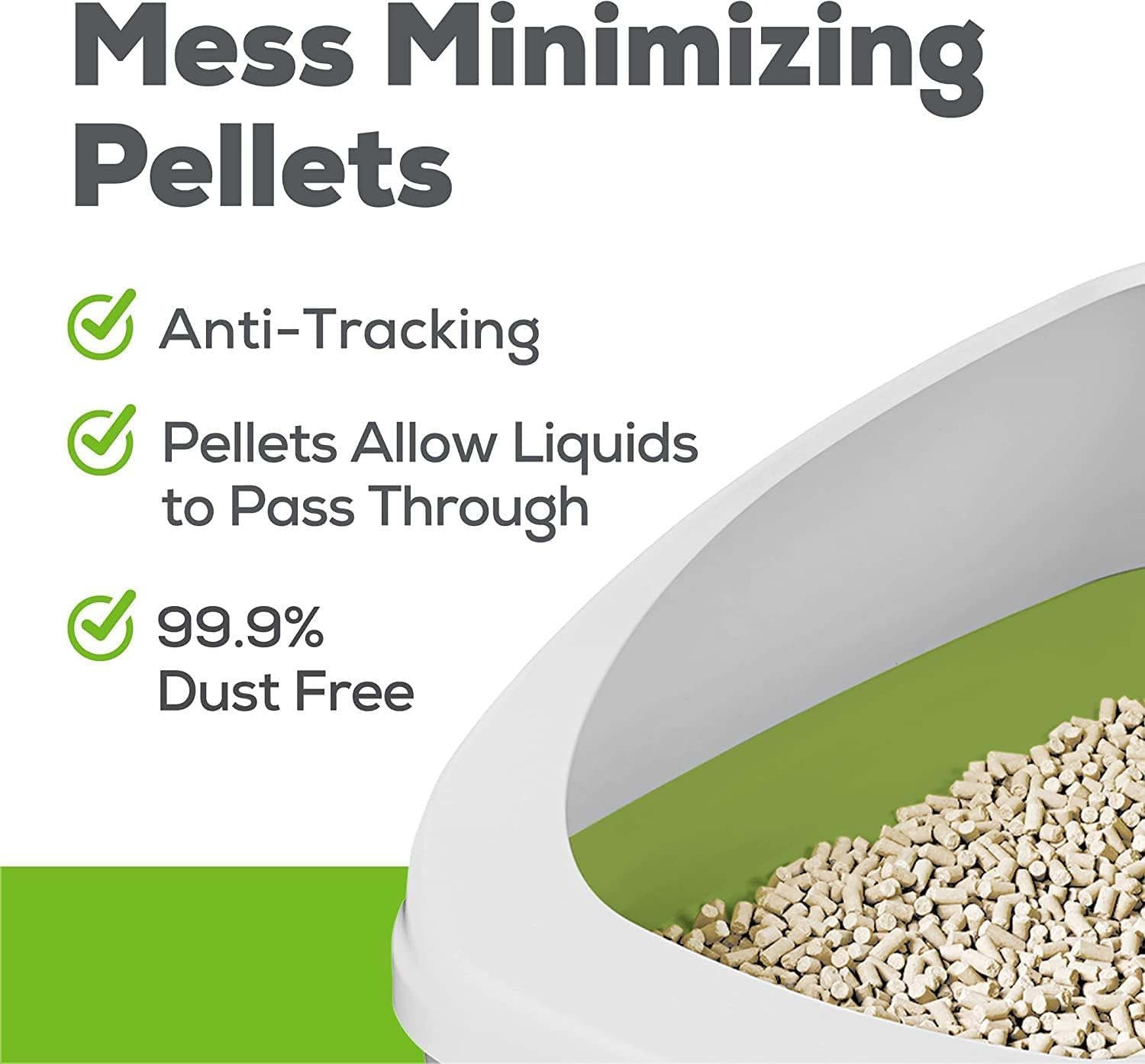 Aurora Pet Cat Breeze pellets emanan aroma activo limpio para experiencia fresca.