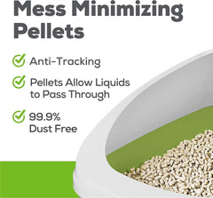 Aurora Pet Cat Breeze pellets emanan aroma activo limpio para experiencia fresca.
