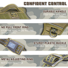AUROTH Arnés con sistema Molle lateral permite cargar accesorios para salidas