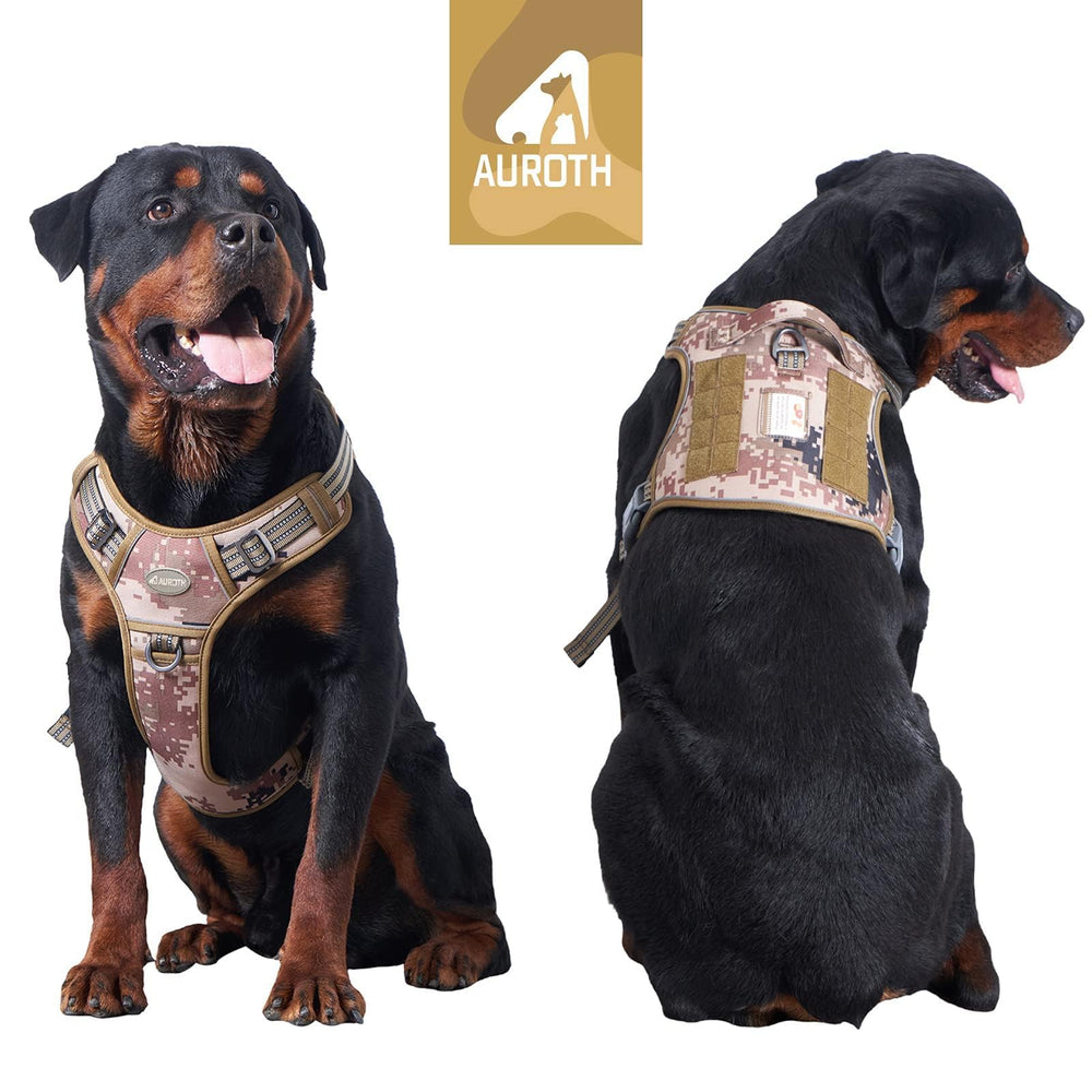 AUROTH arnés con sistema MOLLE en el lado para accesorios.