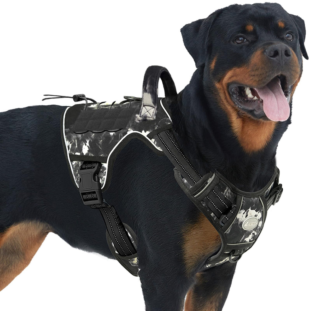 AUROTH arnés táctico para perro: ajuste rápido para mayor comodidad durante paseos