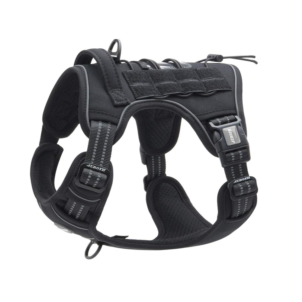 AUROTH arnés táctico para perro grande – trasero para paseos estables y control adicional