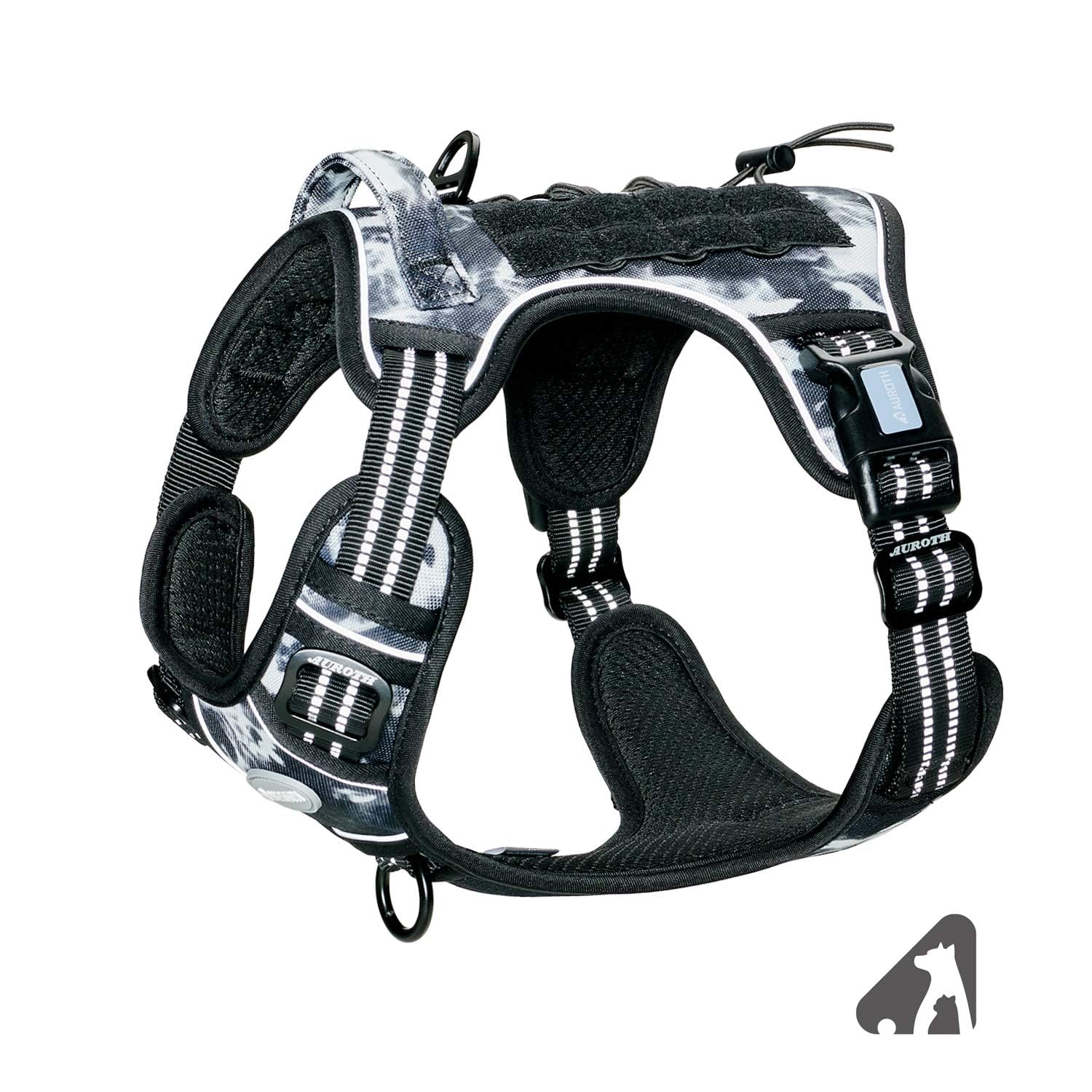 AUROTH arnés con cuatro tallas para ajuste perfecto
