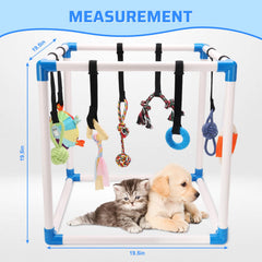 Autyomo Puppy Play Gym: instalación sin herramientas, ideal para interiores.