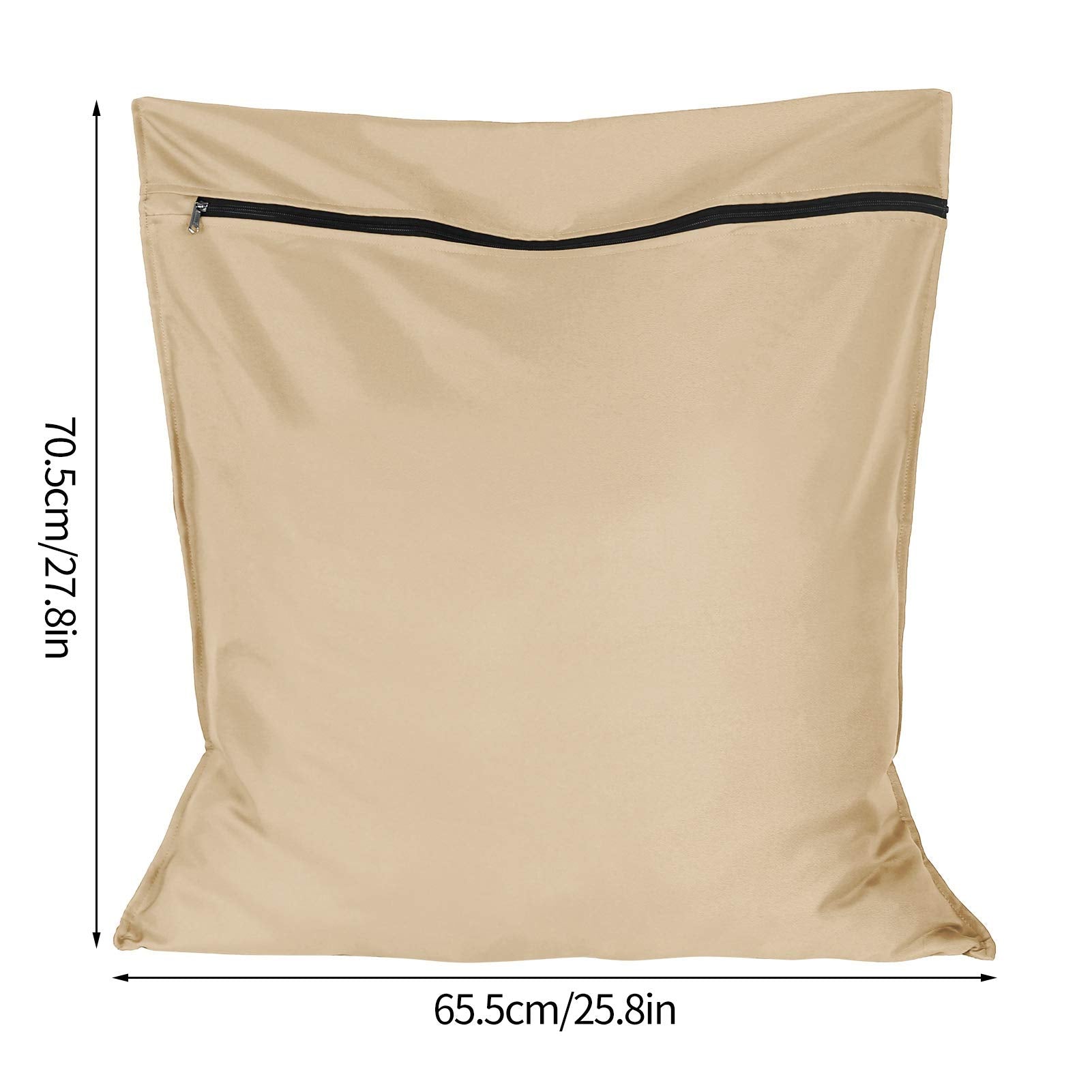 AUXSOUL bolsa con cremallera suave para lavado delicado