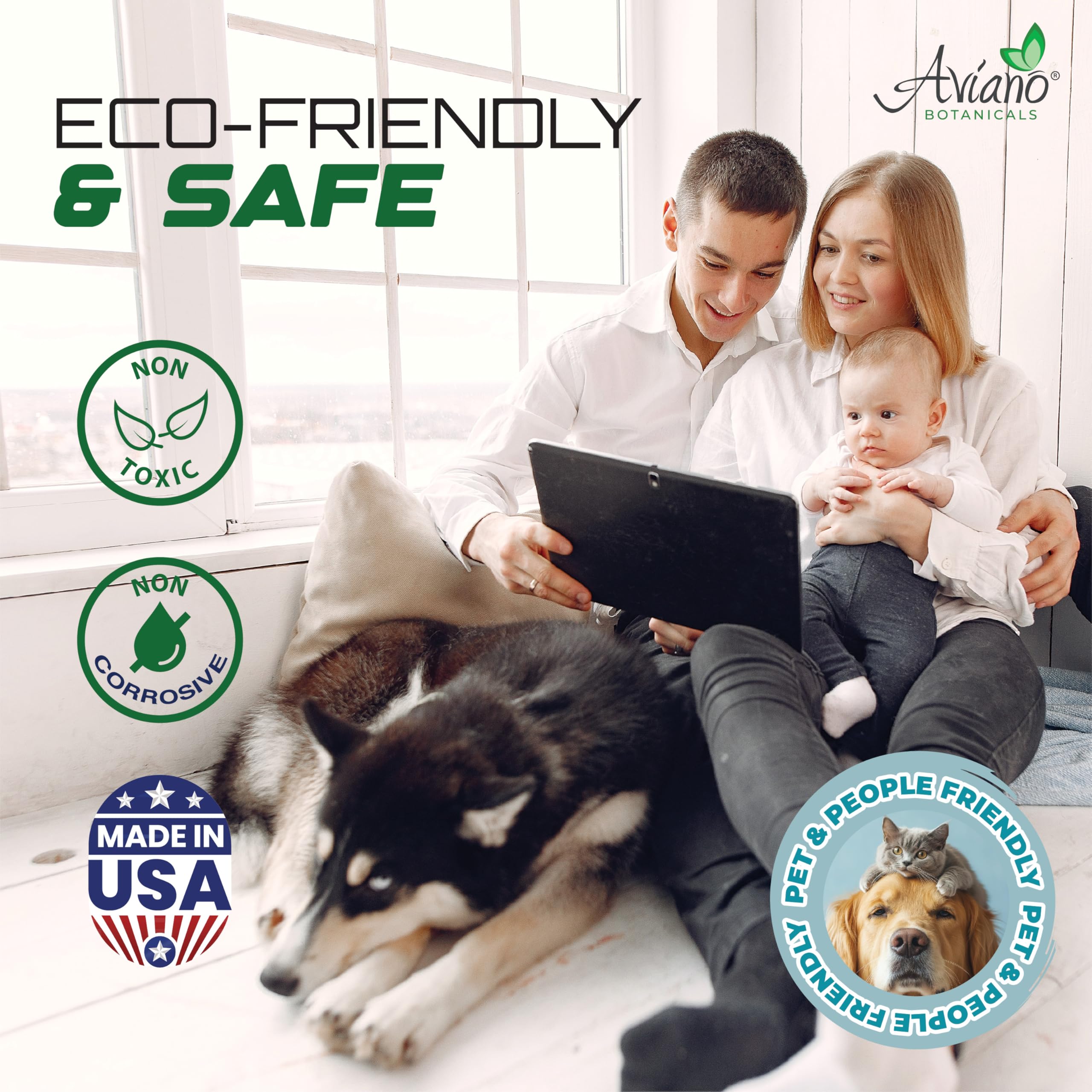 Aviano Botanicals, solución ecológica para el hogar que cuida mascotas y personas.
