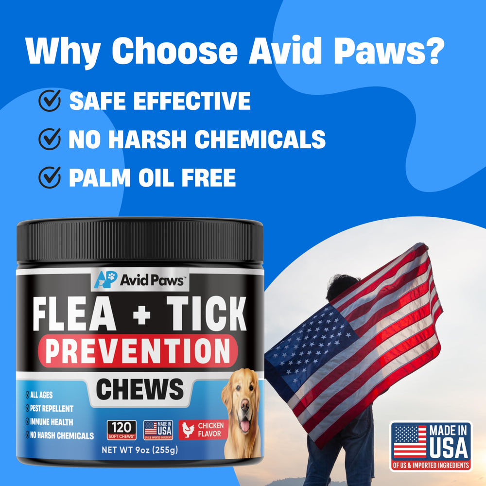 Avid Paws: dar tableta diaria facilita el cuidado preventivo del perro.