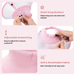 Avont cono ajustable con malla suave alrededor del cuello para mayor comodidad.