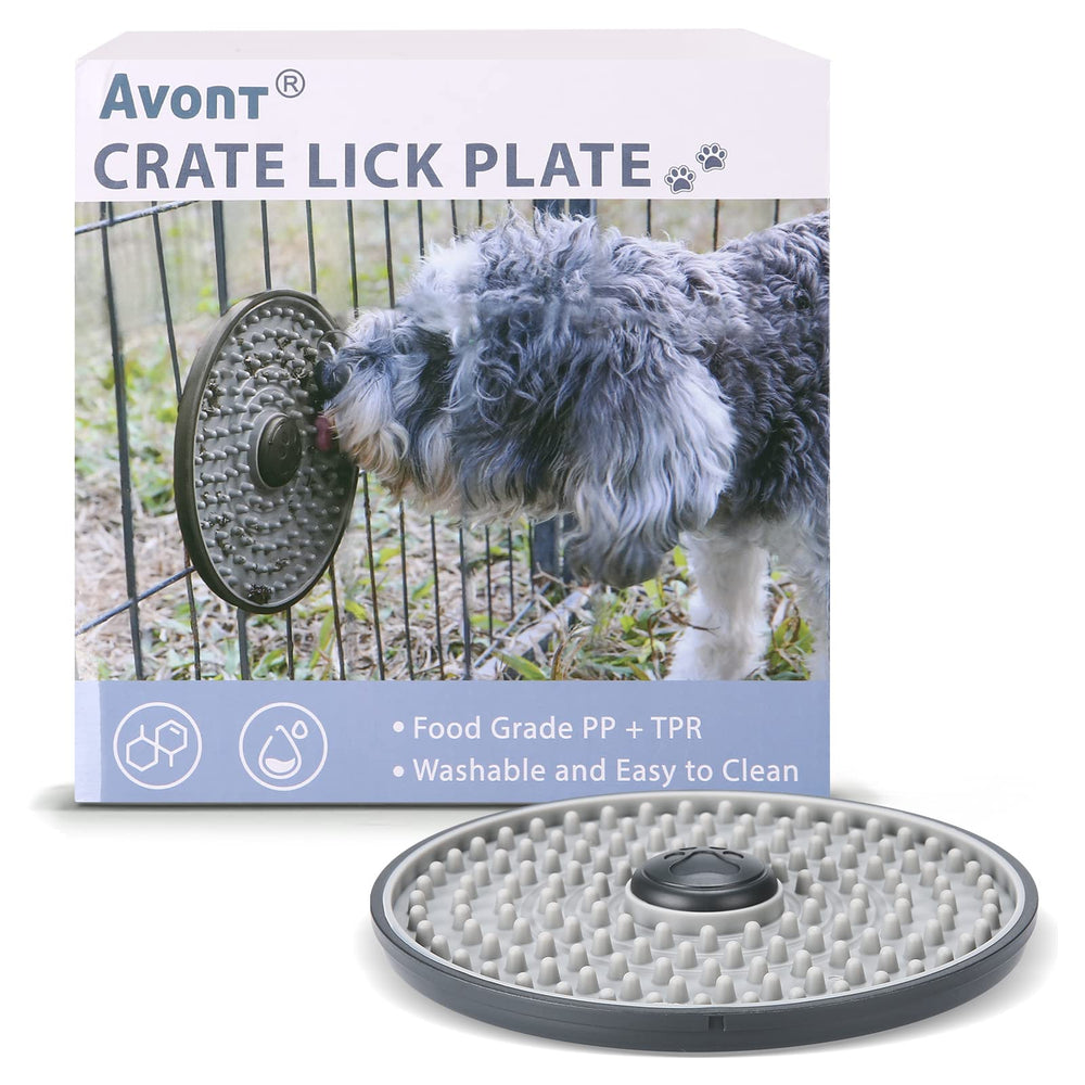 Entretenimiento diario con Avont placa de lamido para perros y gatos.