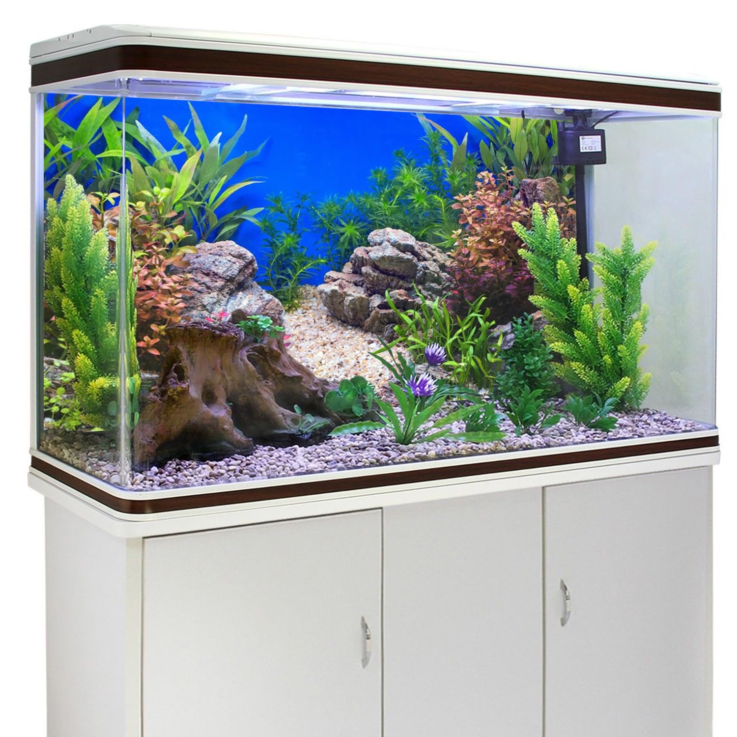 AWERT fondo de acuario textura vinilo sin brillos: instalación limpia sin reflejos
