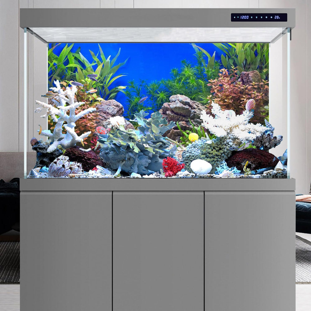 AWERT fondo de acuario vida acuática relajante: ideal para acuaristas que buscan naturalidad