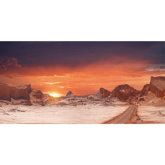 AWERT fondo terrario sol-desierto naranja, crea ambiente natural para reptiles